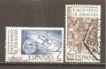 Espagne N Yvert 1966/67 - Edifil 2320/21 (oblitr)