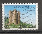 France 2012.oblitr NAA 718 YT.Chateau d'Anjony  Tournemire