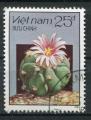 Timbre Rpublique Socialiste du VIETNAM 1987 Obl N 799  Y&T  Cactus