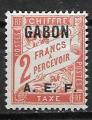 Gabon  - 1928- YT  TT  n  10  *