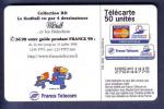 G) Tlcarte Coupe Du Monde 1998 - Collection Bd - Les Bidochons.
