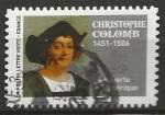 Anne 2022 timbres  issu de la srie Les grands navigateurs Christophe Col Rf 1