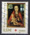 FRANCE 2005 - YT  3840  -  Croix rouge  Vierge et l'enfant de Hans Memling 