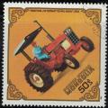 Mongolie 1982 Oblitr Used Transports Tracteur Agricole International 884 SU