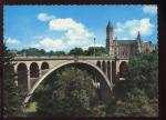 CPM neuve LUXEMBOURG Le Pont Adolphe et la Caisse d'Epargne