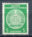 Timbre  ALLEMAGNE RDA  Service  1956  Neuf **  N 50A   Y&T  
