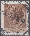 Italie - 1968/72 - Yt n 998 - Ob - Srie courante monnaie syracusaine 20 lires