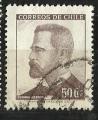 Chili 1966; Y&T 315; 50c, Germain Riesco, ancien Prsident