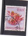 Timbre Congo Belge / Oblitr / 1952 / Y&T N317 / Fleur.