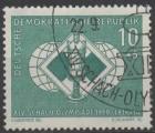 ALLEMAGNE RDA N 501 Y&T 1960 14e Olympiades d'checs