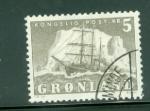 Gronland 1950 Y&T 27 obl Transport maritime