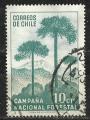Chili 1967; Y&T 319; 10c, campagne nationale pour les frets