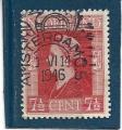Timbre Pays-Bas Oblitr / 1944 / Y&T N418.