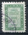 Timbre de TURQUIE  Service  1960  Obl   N 69    Y&T  