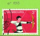 LUXEMBOURG YT N798 OBLIT