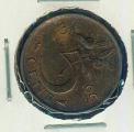 Pice Monnaie Pays Bas  5 Cents 1966   pices / monnaies