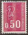 france - n 1664c  obliter - 1971   