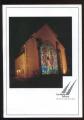 CPM neuve 57 SARREBOURG La Chapelle des Cordeliers Vitrail "La Paix" de Chagall