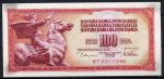 YOUGOSLAVIE  Billet de 100 Dinara de 1978