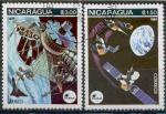 Nicaragua 1981 - Tlcoms par satellites "Intelsat" - YT 1167 & PA 969 