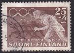 finlande - n 389  obliter - 1952
