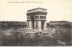 CPA Paris  "  Place de l'Etoile - L'arc de Triomphe  "