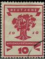 Alemania 1919-20.- Asamblea Constitucional. Y&T 106. Scott 105. Michel 107.