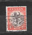 Ceylon  n. 325  - 1958  - USATO 