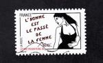FRANCE ADHESIF N 544 - OBLITERE - FEMME DE L'ETRE