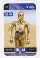 Carte Leclerc 2018 - Star Wars, C-3PO n 38