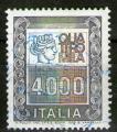 **   ITALIE    4000 L  1979  YT-1370  " Valeurs leves "  (o)   **