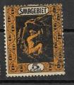 Sarre - 1922 - YT n   84  oblitr