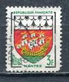 Timbre FRANCE  1958  Obl    N 1185  Y&T  Nantes  Nice
