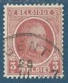 Belgique N192 Albert 1er 3c brun-rouge oblitr