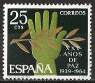 Espagne 1964 - YT 1228 ( 25 ans de Paix ) 