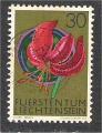 Liechtenstein - Scott 467   flower / fleur