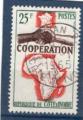 Timbre Cte d'Ivoire Oblitr / 1964 / Y&T N228.