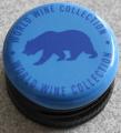 Capsule Aluminium  visser Vin World Wine Collection bleue et noire Ours SU