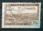 Timbre Colonies Franaises ALGERIE  PA  1946-1947  Obl  N 04  Type I  Y&T   