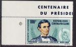Timbre PA neuf ** n 31(Yvert) Centrafrique 1965 - Abraham Lincoln