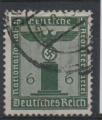 Allemagne, Empire : Service  n 109 o oblitr anne 1938