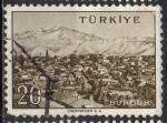 TURQUIE N° 1374 o Y&T 1958 Chefs lieux de départements (Burdur)