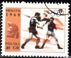 EUPL - 1968 - Yvert n 1706 - Jeux olympiques (Boxe)