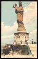 CPA anime LE PUY en VELAY Statue Colossale de notre Dame de France