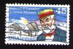 ETATS UNIS Oblitr Pionnier de l'Aviation Samuel P. Langley USA