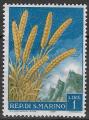 SAINT MARIN - 1958 - Yt n 449 - N** - Production agricole : bl