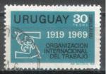 Uruguay 1969  Y&T PA 352     M 1151     Sc 352    Gib 1406      