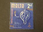 Malte 1965 - Y&T 306 obl.