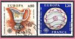 France Oblitr Yvert N1877 & 1878 EUROPA 1976