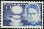 Francia 1967.- Curie. Y&T 1533**. Scott 1195**. Michel 1600**.